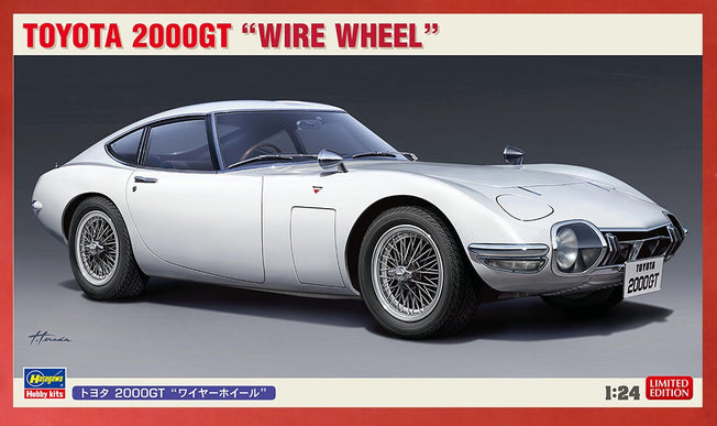 Hasegawa 1/24 Toyota 2000GT with Wire Wheels–