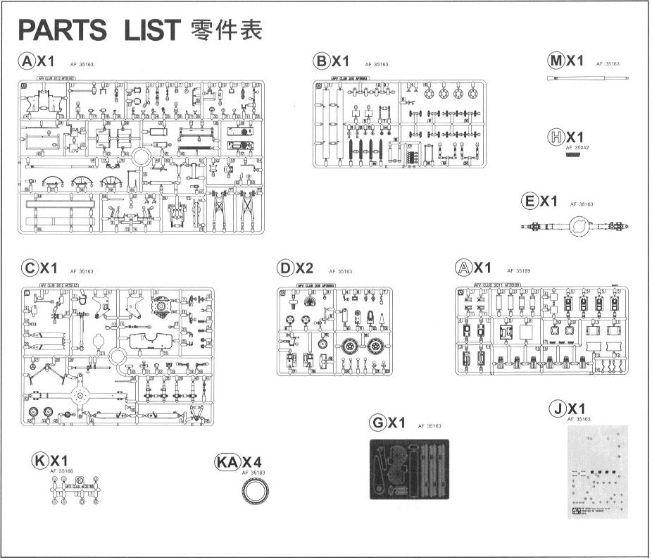 1/35 BOFORS 40MM AA GUN M1 AFV CLUB AF35163