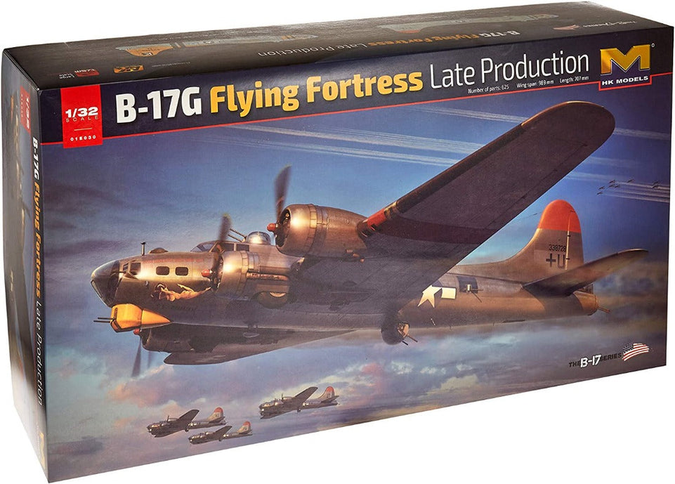 1/32 B-17G FLYING FORTRESS LATE VERSION by HONG KONG MODEL #01E030