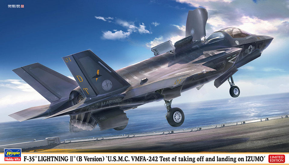 1/72F-35B VMFA Test Aircraft Marking on Japanese Navy Carrier "IZUMO"