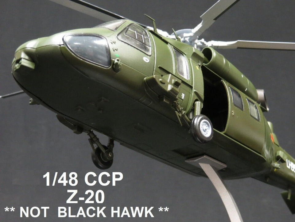 1/48 CCP Z-20 HELICOPTER DIECAST MODEL BY BRONCO CK#04823