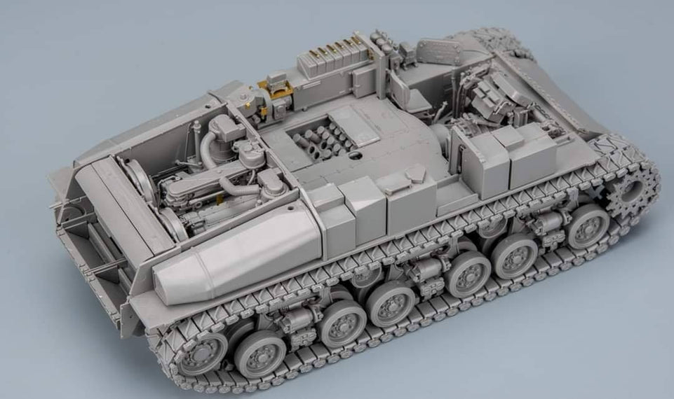 1/35 M4A3 76W HVSS Sherman w/ FULL INTERIOR and Individual Track Links - Ryefield #5042