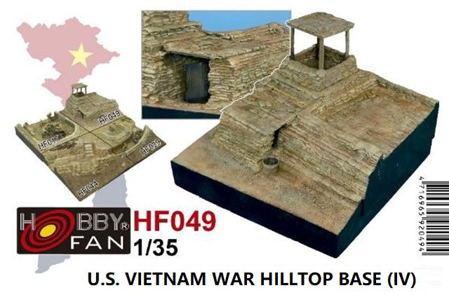 1/35 Fire Base Diorama Base - Complete set of 4 Bases - by Hobby Fan