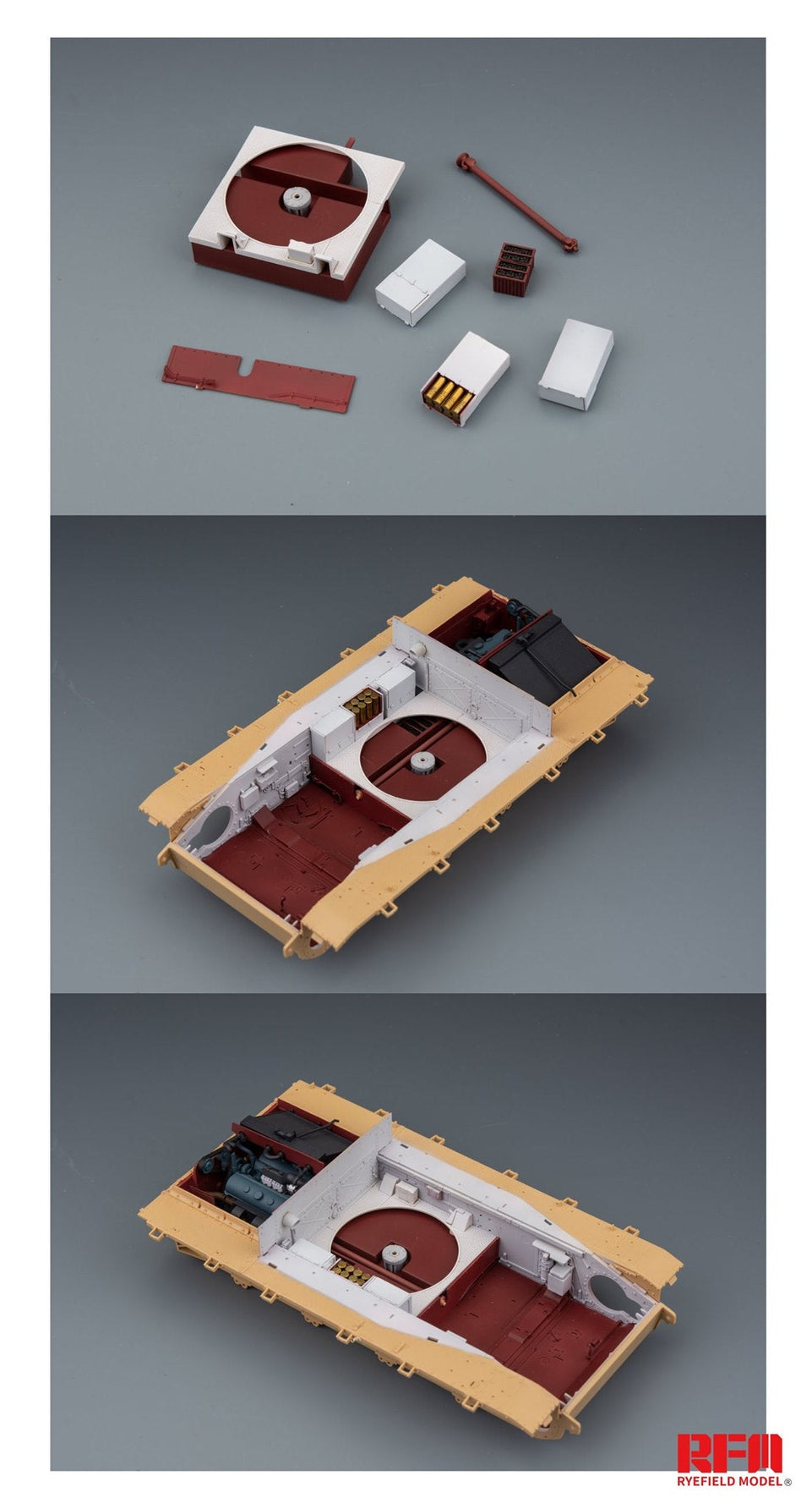 1/35 Sd.kfz.161/2 Panzer IV Ausf.J Sd.Kfz.161/2 (Last Production) with Full Interior by RyeField Models