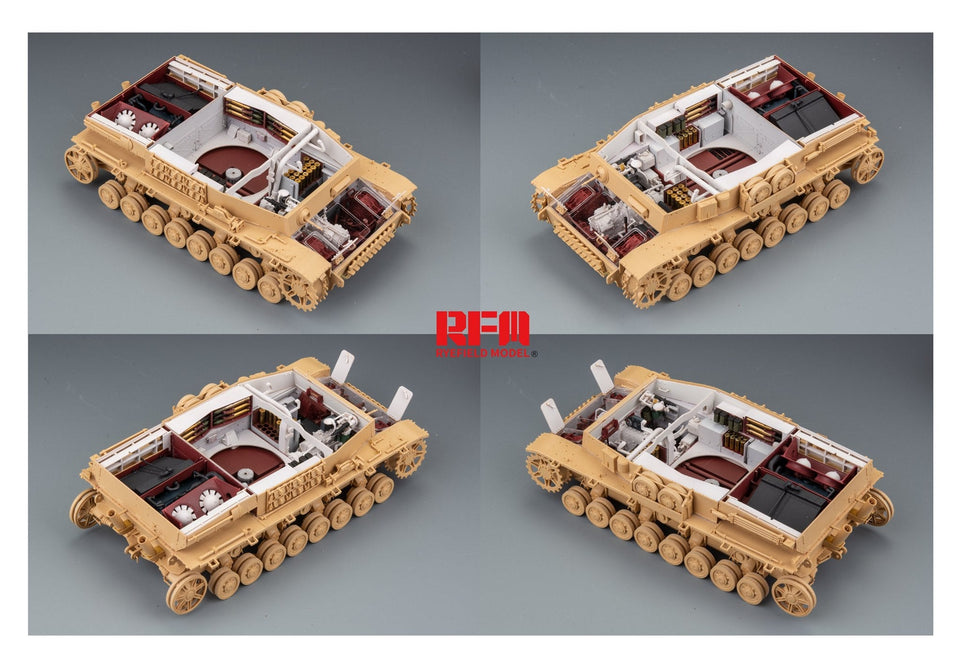 1/35 Sd.kfz.161/2 Panzer IV Ausf.J Sd.Kfz.161/2 (Last Production) with Full Interior by RyeField Models