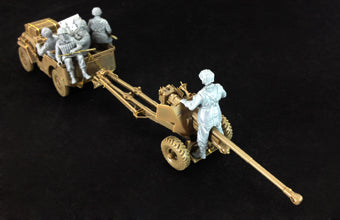 1/35 BRITISH 6 PDR ANTI-TANK GUN (AIRBORNE) w/1/4 TON TRUCK BRONCO MODELS CB35170