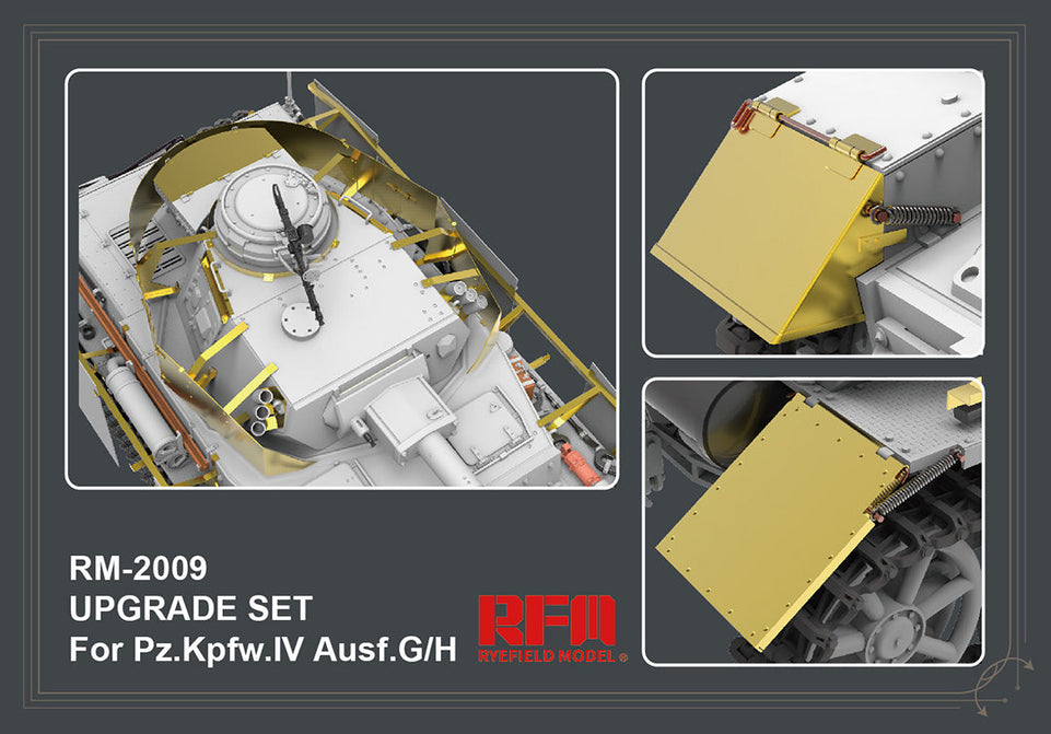 1/35 Upgrade Solution Series - Pz.Kpfw.IV Ausf.G/H for RM5053 and RM5055