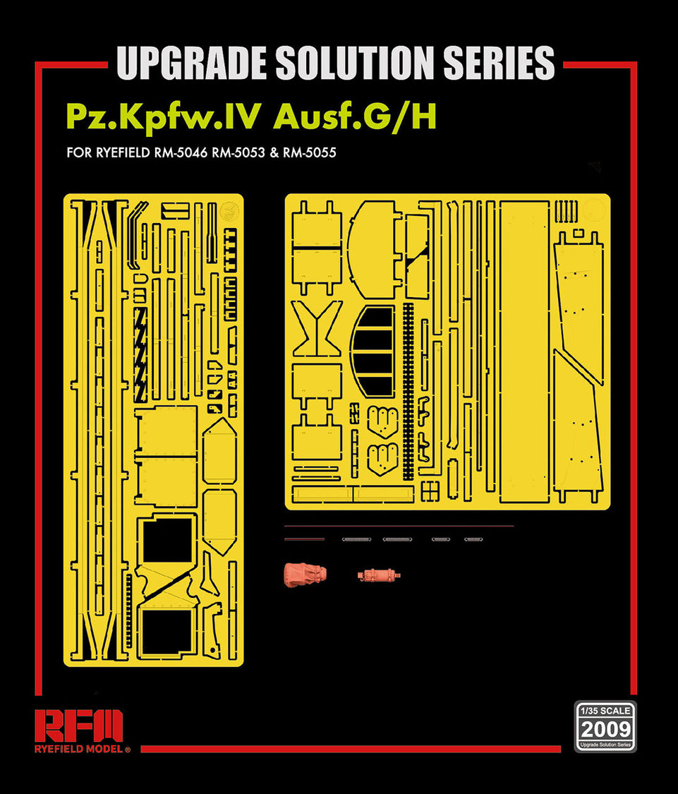 1/35 Upgrade Solution Series - Pz.Kpfw.IV Ausf.G/H for RM5053 and RM5055