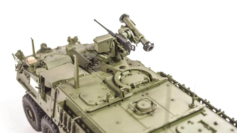 1/35 AF35343 US M1126 CROW S-J STRYKER w/ Metal Crow Rocket by AFV CLUB