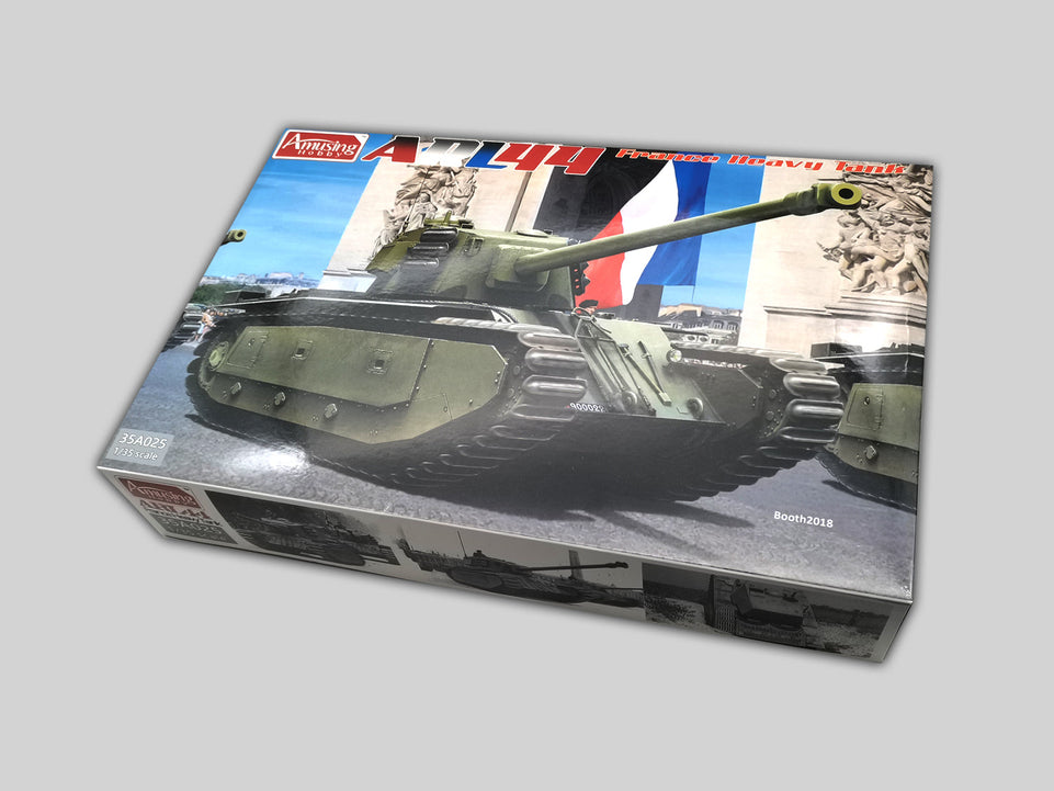 Amusing Hobby 35A025 1/35 French ARL44 Heavy Tank with Movable Tracks