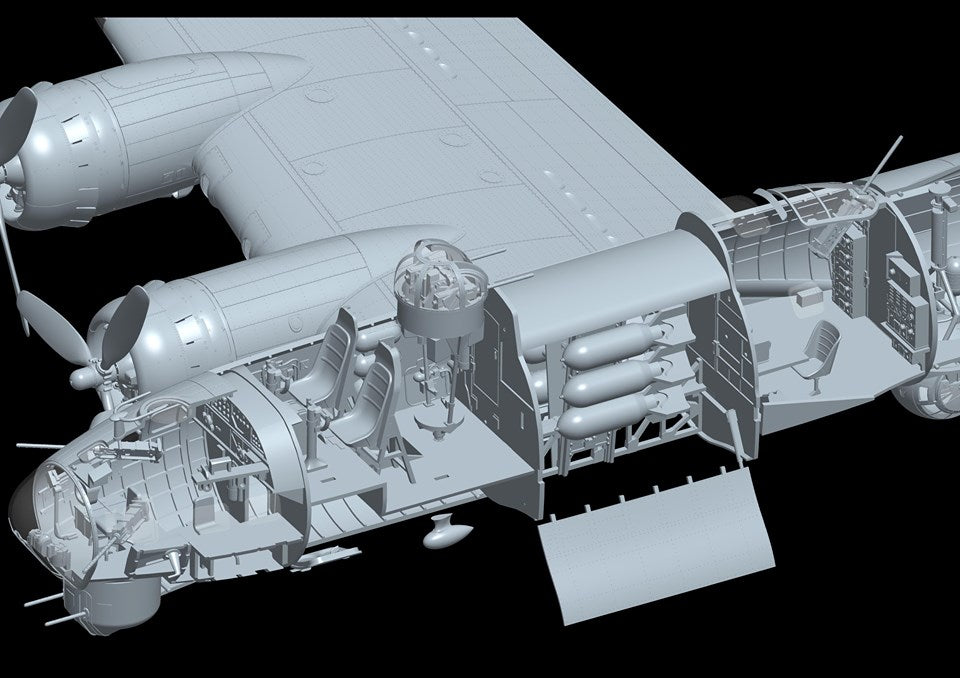 1/48 B-17G Early Version from HK Models 01F001 HONG KONG MODEL 01F001