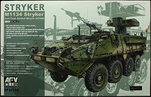 1/35 M1134 STRYKER ANTI-TANK GUIDED MISSILE (ATGM) AFV CLUB