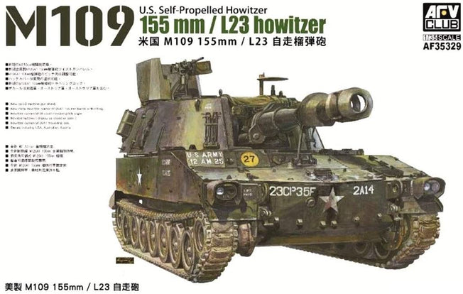 1/35 M109 155mm / L23 HOWITZER BY AFV CLUB AF35329