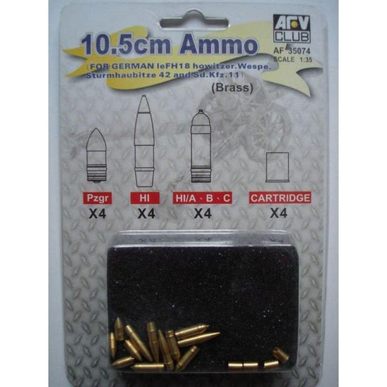 1/35 10.5 cm AMMO FOR GER.LEFH18 HOWITZER