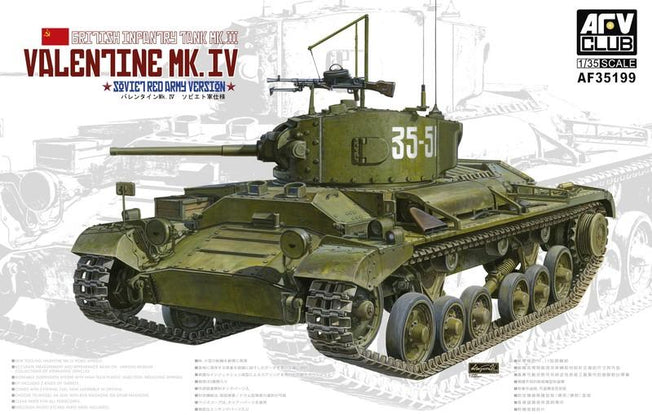 1/35 VALENTINE MK. IV - SOVIET RED ARMY VERSION