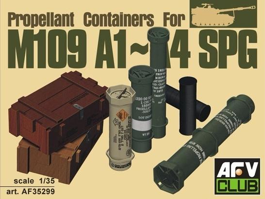 1/35 PROPELLANT CONTAINERS FOR M109 A1-A4 SPG