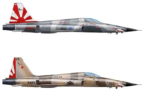 1/48 F-5E/F-5N VFC-111 SUNDOWNERS TIGER II (SHARK NOSE) AFV CLUB AR48101