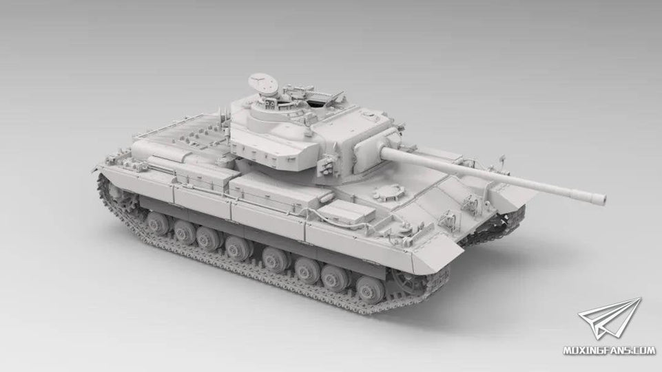 Amusing Hobby 35A042 1/35 British FV221 Caernarvon Heavy Tank w/ Movable Tracks