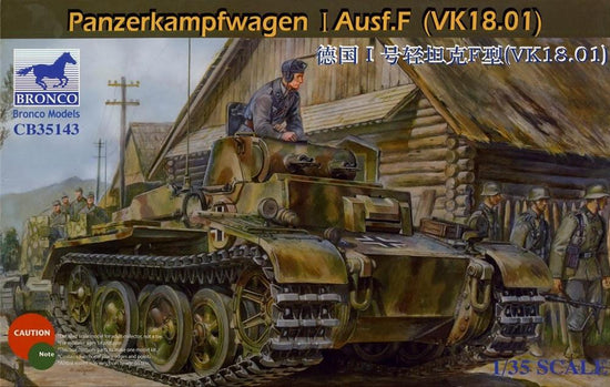 1/35 PANZERKAMPFWAGEN I AUSF.F (VK18.01)