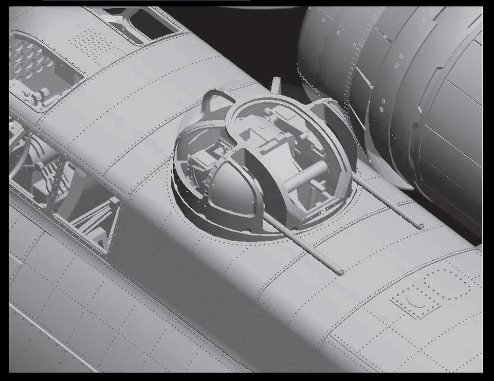 1/32 B-17F FLYING FORTRESS "MEMPHIS BELLE" HONG KONG MODEL 01E029