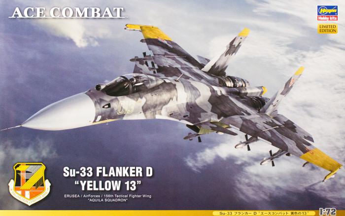 1/72 SU-33 FLANKER D ACE COMBAT YELLOW LIMITED