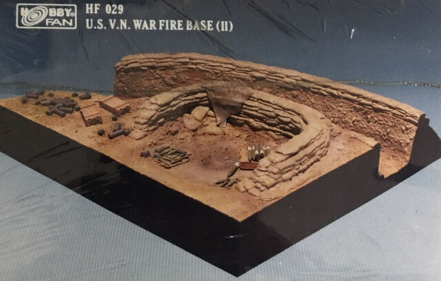 1/35 Fire Base Diorama Base - Complete set of 4 Bases - by Hobby Fan