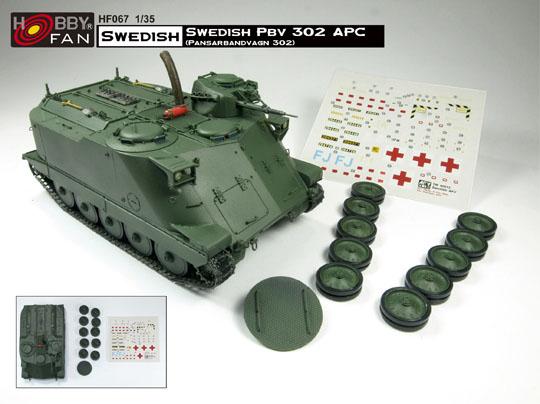 1/35 SWEDISH PBV 302 APC (PANSARBANDVAGN 302)