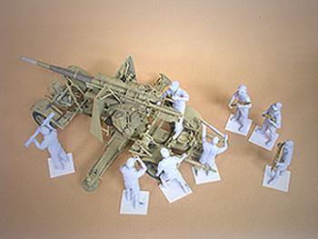 1/35 'FLAK 18 AFRIKA KORPS - 8 FIGURES