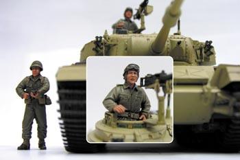 1/35 IDF CENTURION MK.5 CREWS (6 DAYS WAR)-2 FIGURES