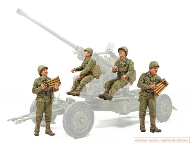 1/35 WWII BOFORS GUN CREW (I) - 4 FIGURES