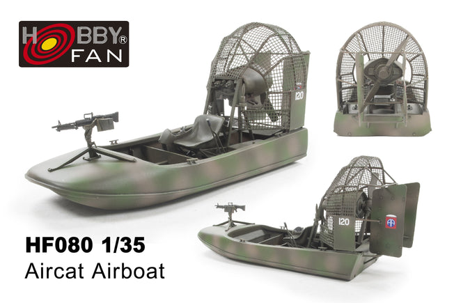 1/35 U.S. Hurricane AIRCAT Airboat, Vietnam by Hobby Fan