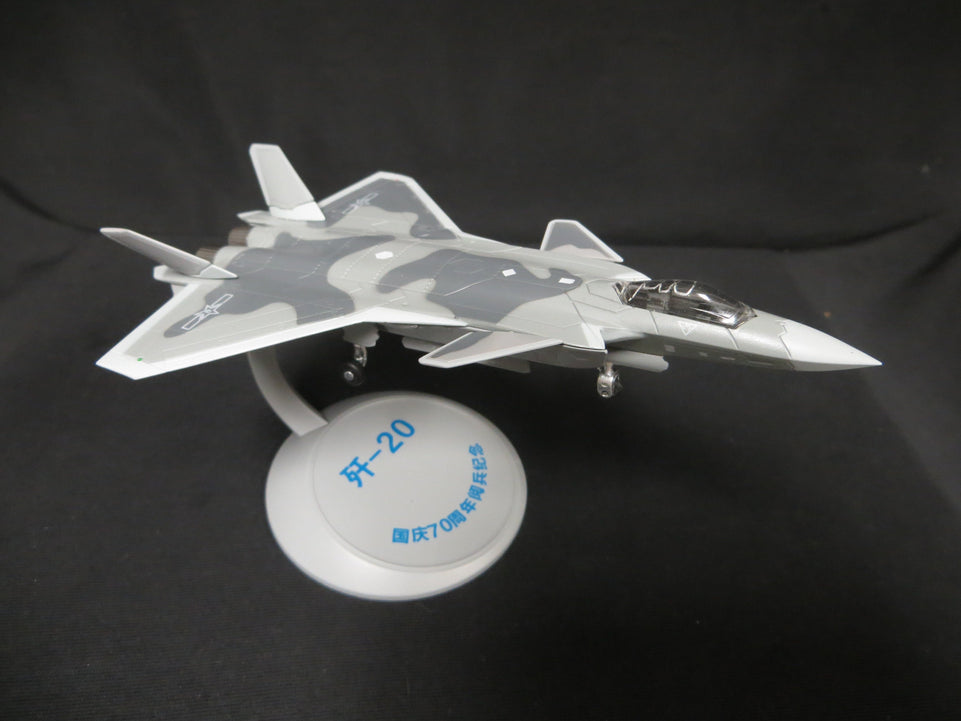 1/144 CCP China PLA Air Force J-20 Stealth Fighter Diecast Model