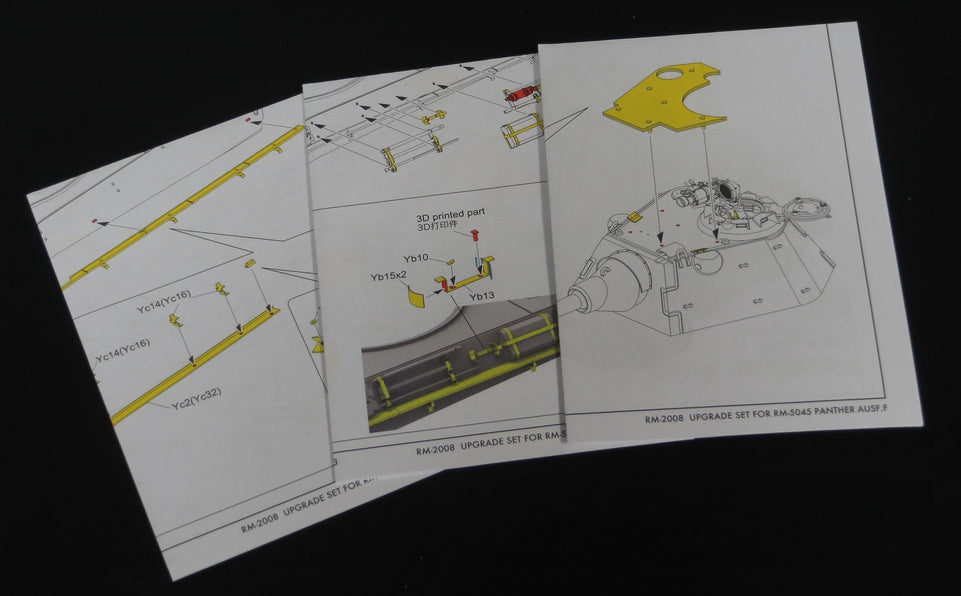 1/35 UPGRADE SOLUTION FOR 1/35 PANTHER F by RyeField