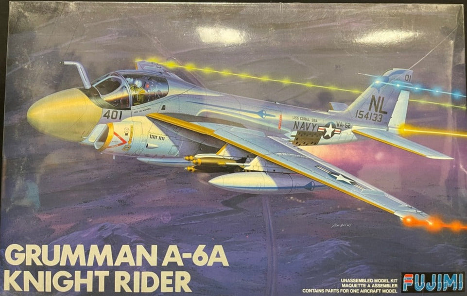 1/72 GRUMMAN A-6A KNIGHT RIDER BY FUJIMI JAPAN