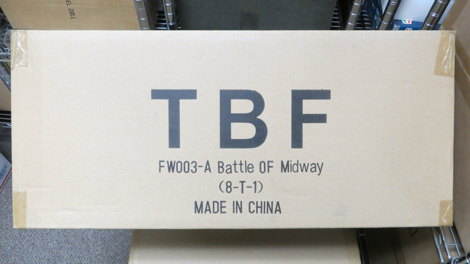 1/18 TBF Avenger, " Battle of Midway" Squadron VT-8, 1942 (FW003A)