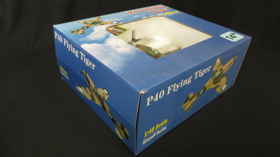 1/48 FLYING TIGER (A.V.G.) P-40C TOMAHAWK DIECAST MODEL BY BRONCO MODELS