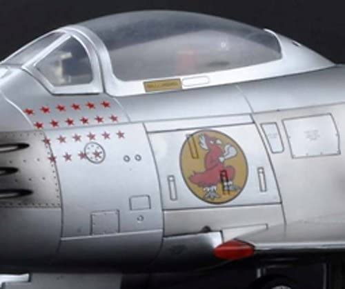 1/18 USAF F-86F Sabre Jet, MAJ J. Jabara 1953 by JS International HK 60022 - Prebuilt & Prepainted Diecast Plane