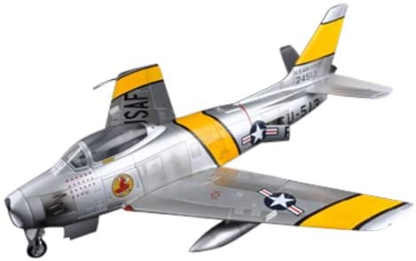 1/18 USAF F-86F Sabre Jet, MAJ J. Jabara 1953 by JS International HK 60022 - Prebuilt & Prepainted Diecast Plane