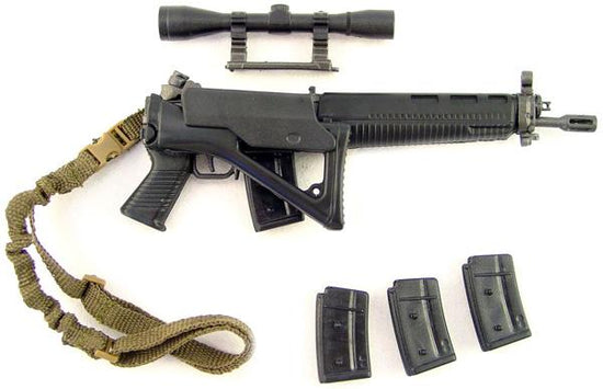 1/6 SIG SG551 + SINGLE POINT RIFLE SLING