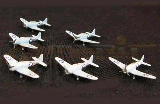 1/350 WWII U.S. SBD-3 DIVE BOMBER (SET OF 6)