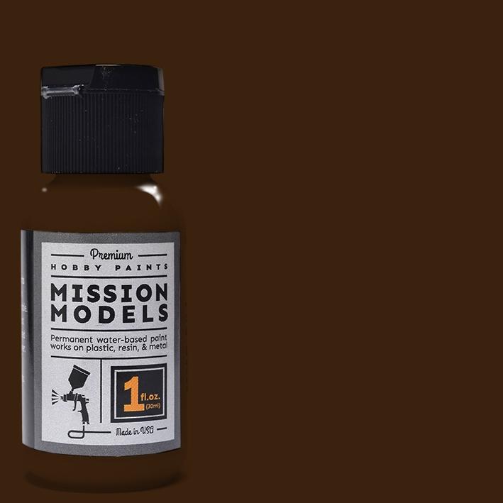 MODEL PAINT - BROWN 1 OZ (MISSION MODEL)