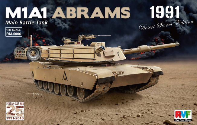 1/35 M1A1 ABRAMS GULF WAR 1991 (RYM FIELD MODE)