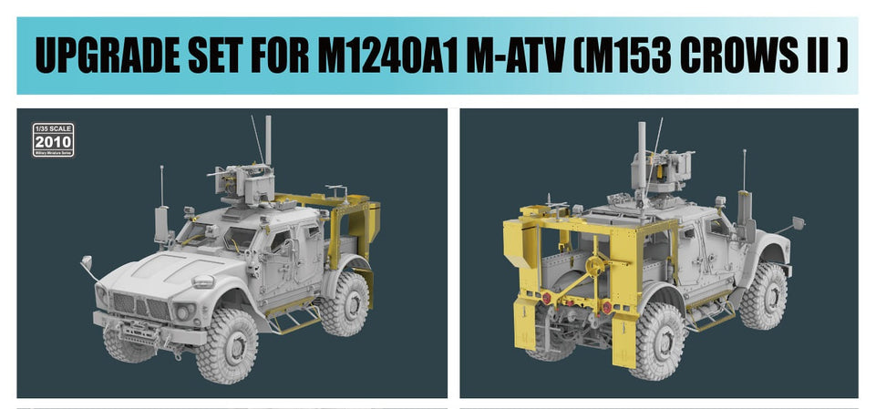 1/35 Upgrade Solution Series - 1/35 M1240A1 M-ATV M153 CROWS II by Rye Field Models