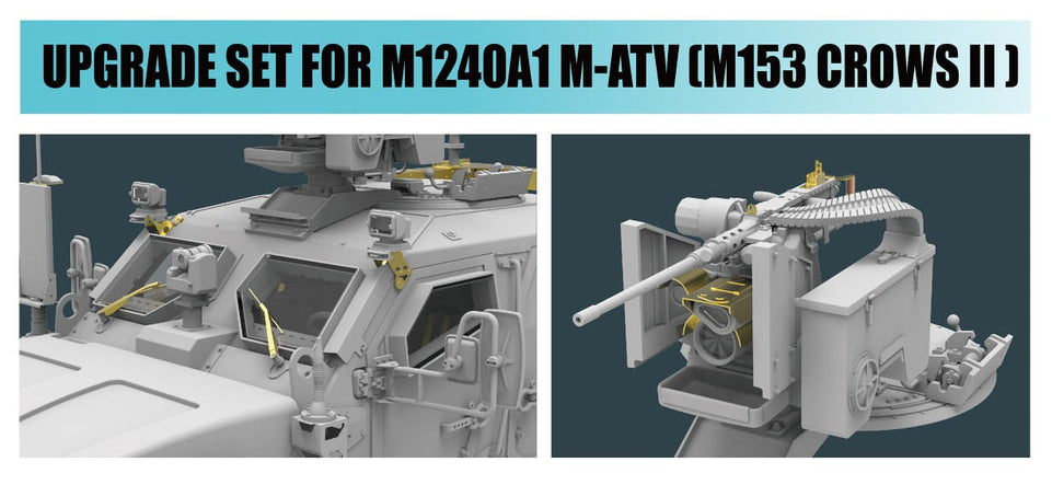 1/35 Upgrade Solution Series - 1/35 M1240A1 M-ATV M153 CROWS II by Rye Field Models