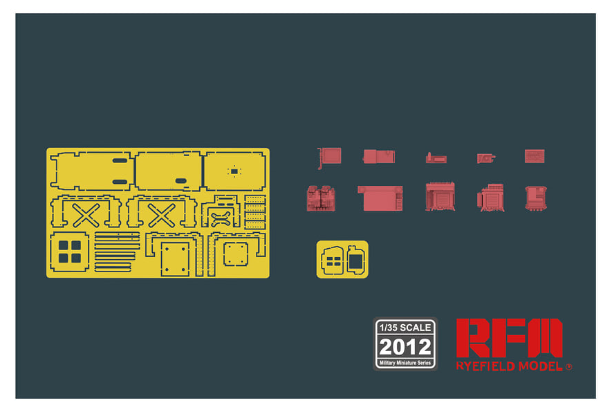 1/35 Upgrade Solution Series - 1/35 M1240A1 M-ATV Communication System by Rye Field Models