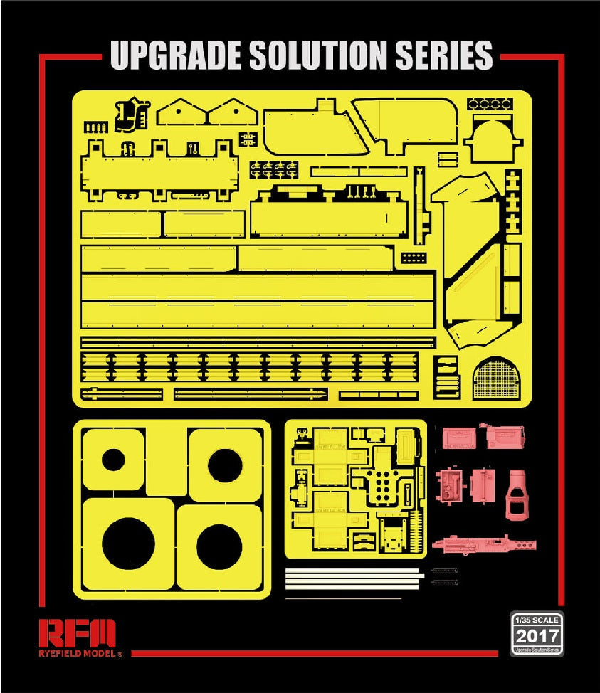 1/35 Upgrade Solution Series - 1/35 M4A3 Sherman Korean War Version - Ryefield Model #2017