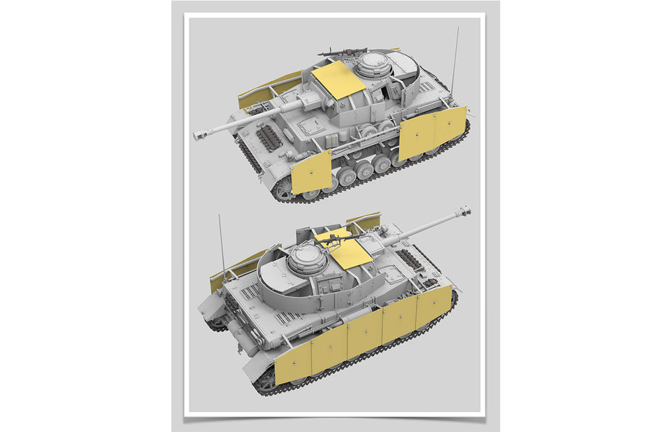 1/35 PANZERKAMPFWAGEN IV AUSF.H SD.KFZ.161/1 EARLY PRODUCTION