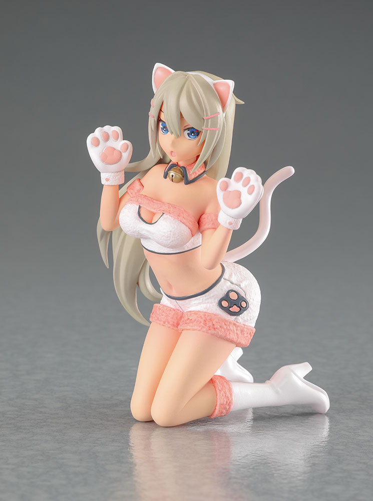 1/12 Egg Girl Collection No.16 Lucy Mcdonell - CAT Cosplay / Costume Resin Kit by HASEGAWA