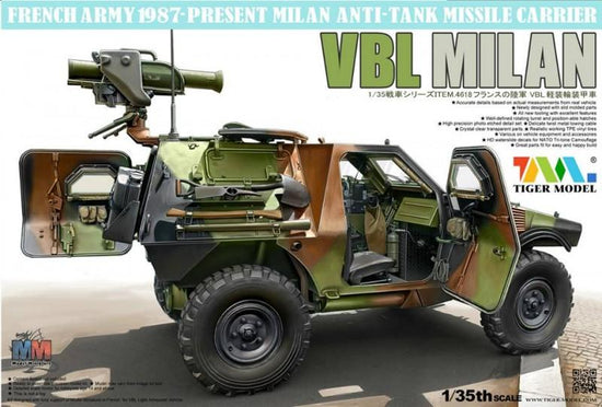 1/35 FRENCH PANHARD VBL W/MILAN MISSILE