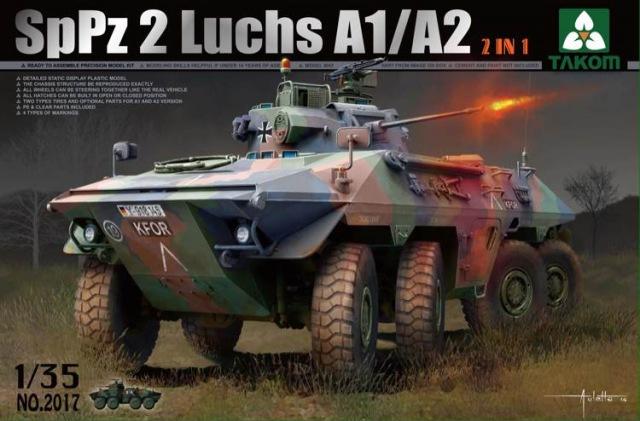 1/35 BUNDESWEHR SpPz 2 LUCHS A1/A2 - 2 IN 1